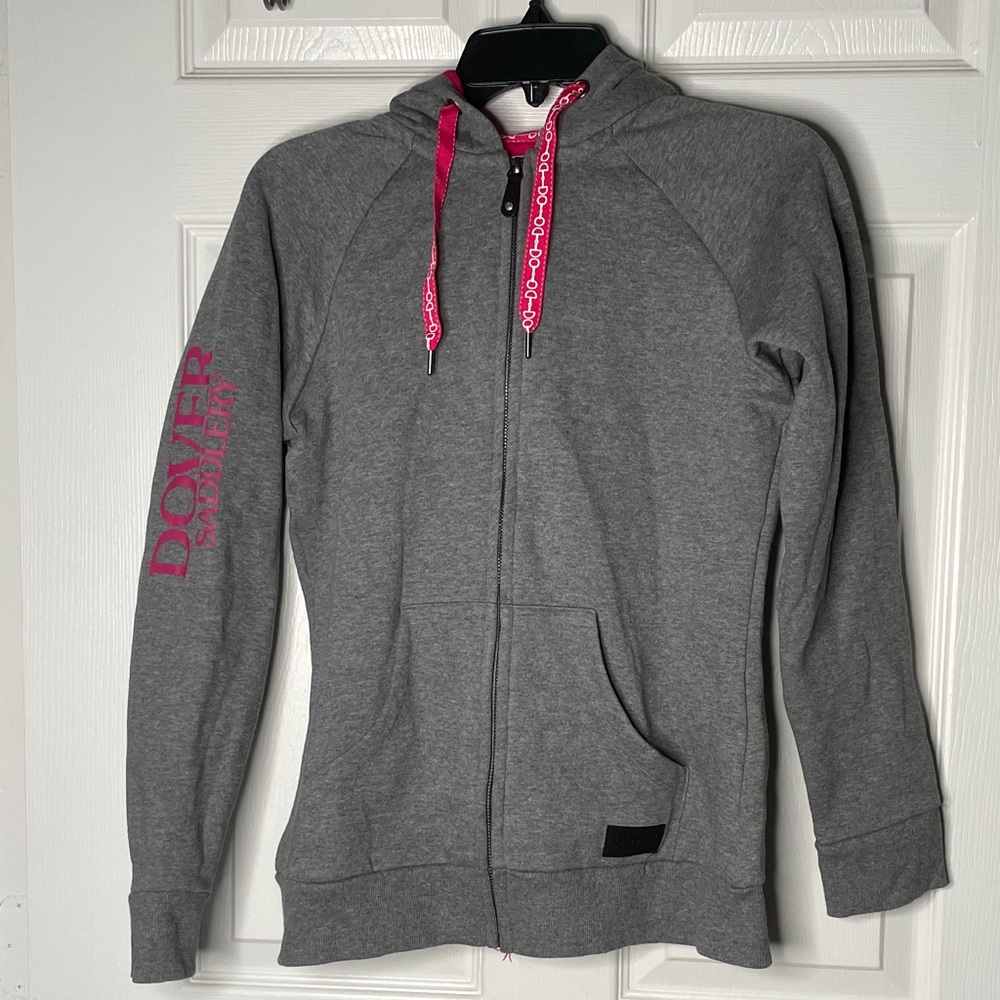 Dover Saddlery Zip-Up Sweatshirt Hoodie
